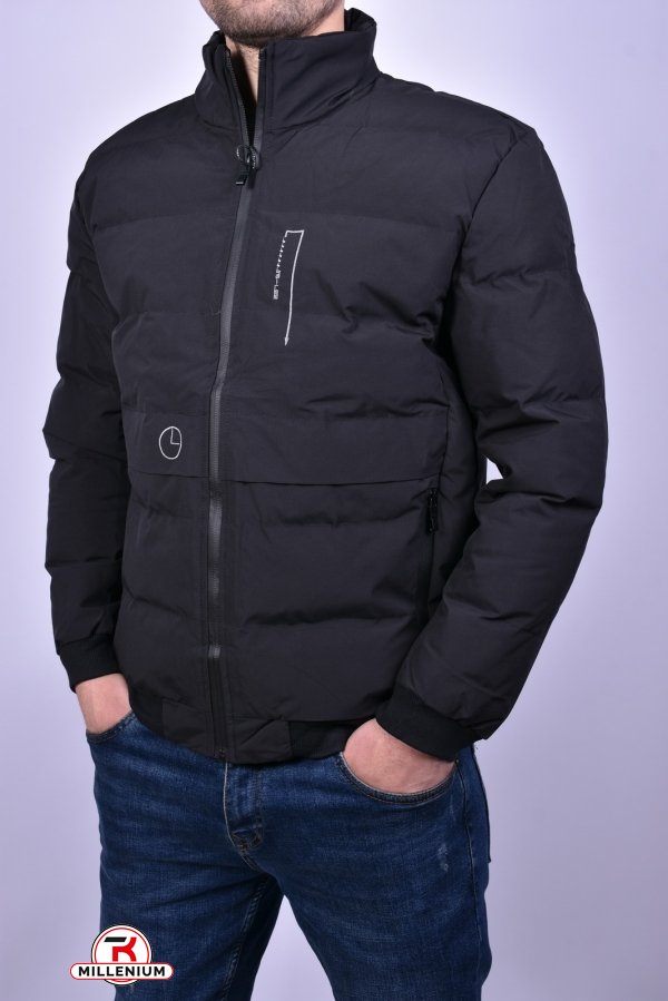 Куртка мужская демисезонная (цв.черный) Размер в наличии : 44 арт.5-21
