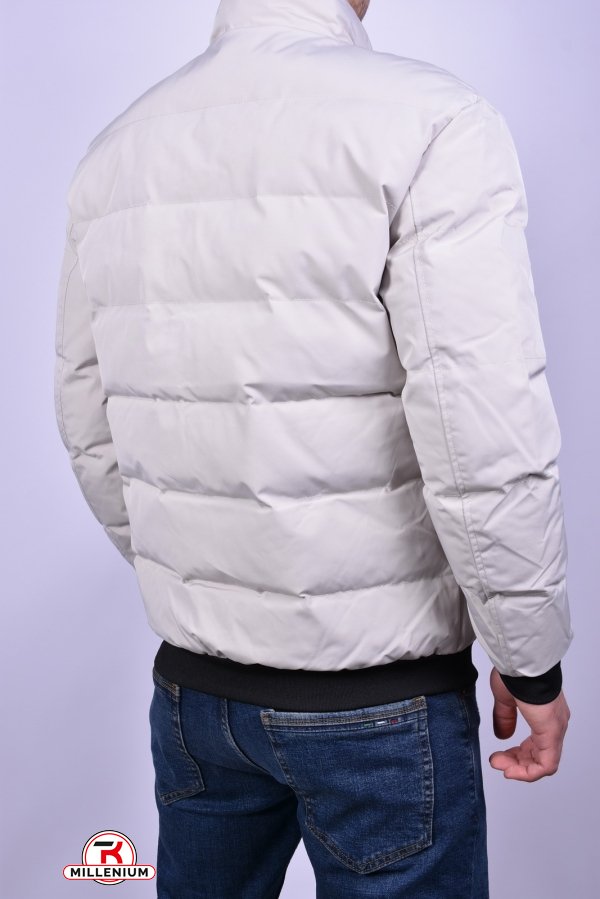 Куртка мужская демисезонная (цв.св.серый) Размеры в наличии : 44, 48, 52 арт.5-21