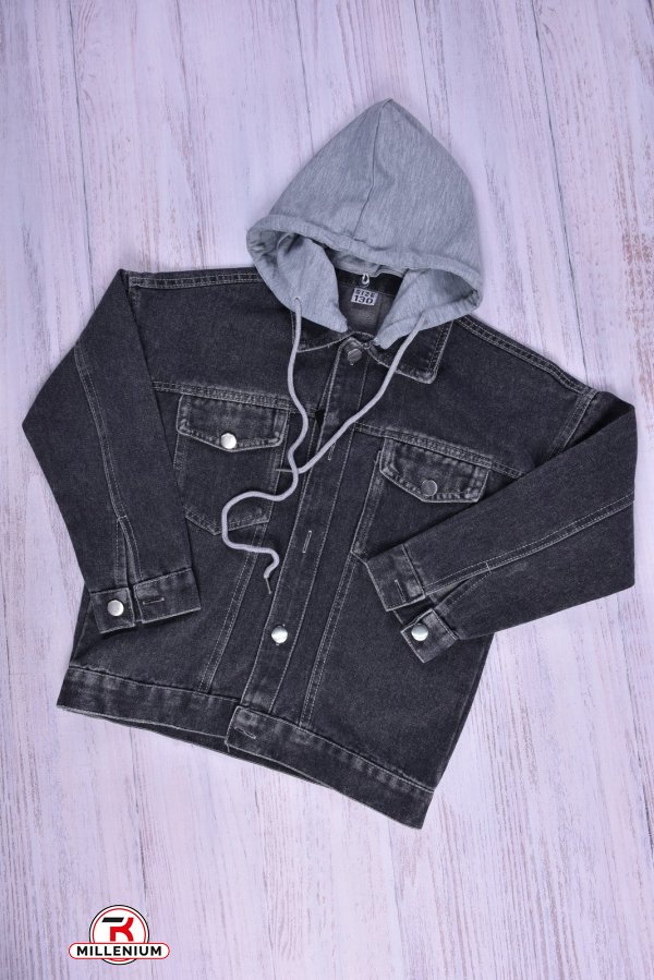 Піджак джинсовий для дівчинки (кол. сірий) Зріст в наявності : 134 арт.01120