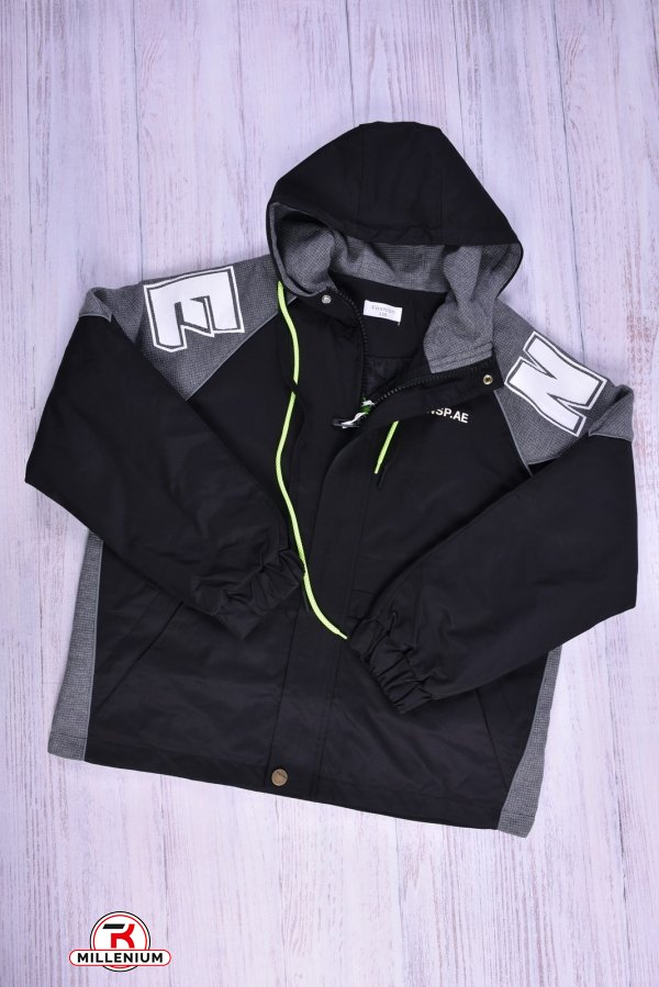 Куртка для хлопчика демісезонна (кол. чорний) Зріст в наявності : 134, 146, 152 арт.M2071