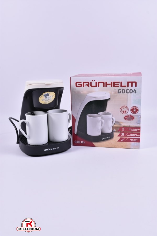 Капельная кофеварка 450w 0.24.л GRUNHELM арт.GDC04