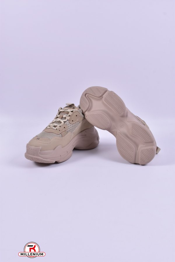 Кросівки жіночі із вставками натуральної шкіри Boss Victori Розмір в наявності : 37 арт.ZJ21-3