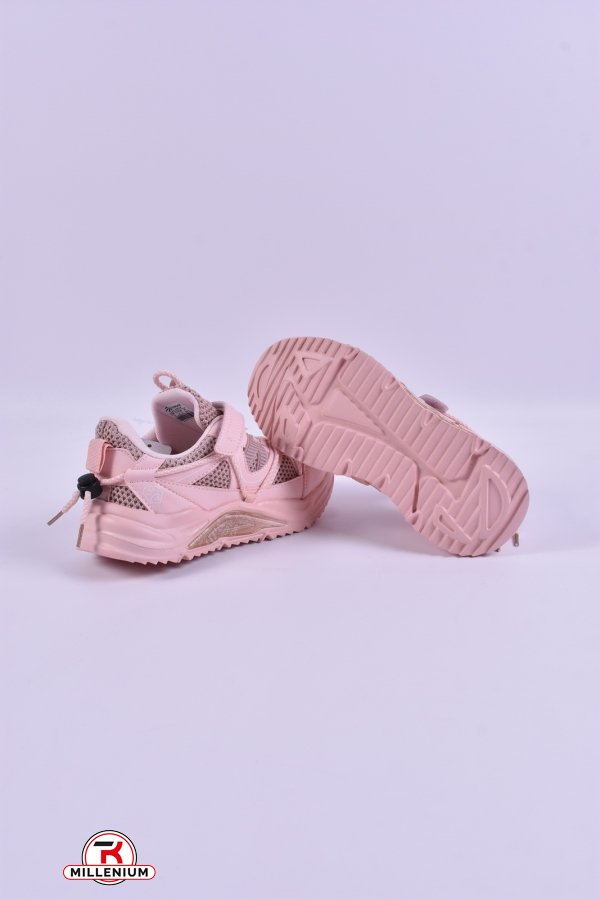 Кросівки для дівчинки "BESSKY" тканинні (сітка) Розміри в наявності : 34, 35, 36, 37 арт.B718-5C