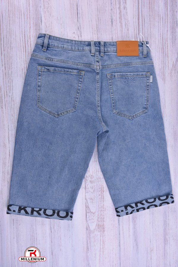 Шорти чоловічі джинсові "R.KROOS" Розміри в наявності : 31, 33, 34, 36, 38 арт.RK1136