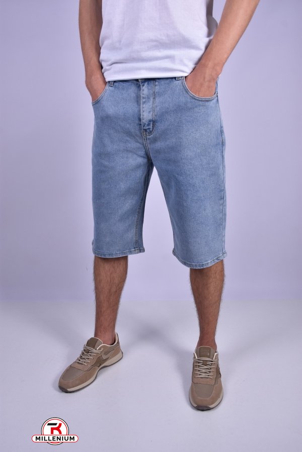 Шорты мужские джинсовые стрейчевые "R.KROOS" Размеры в наличии : 32, 33, 38, 40, 42 арт.RK1167