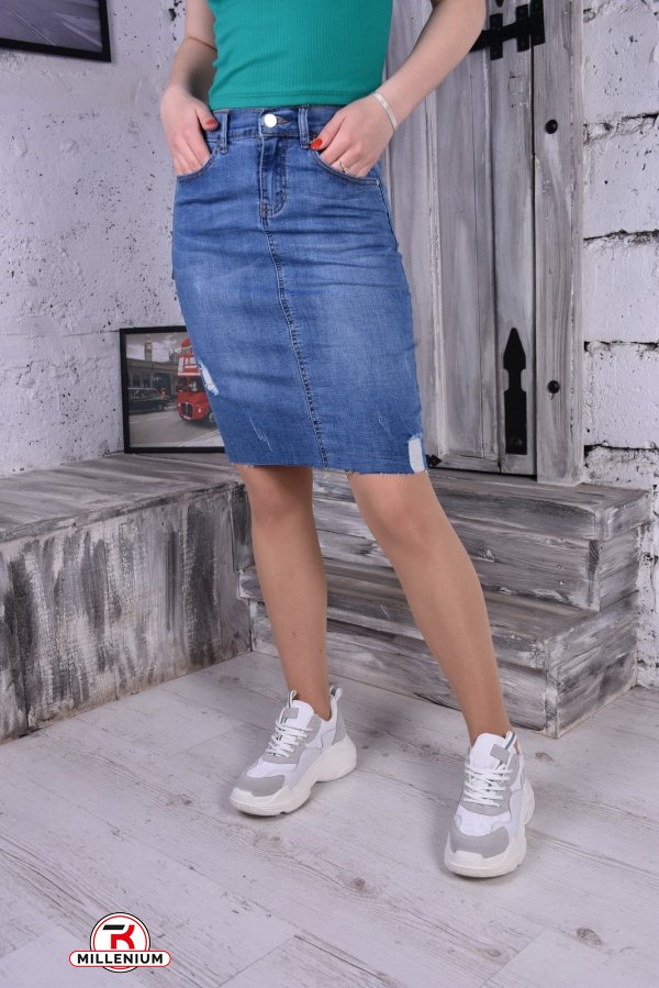 Спідниця жіноча джинсова стрейчева "NEW JEANS" Розміри в наявності : 25, 26, 27, 28 арт.D3755