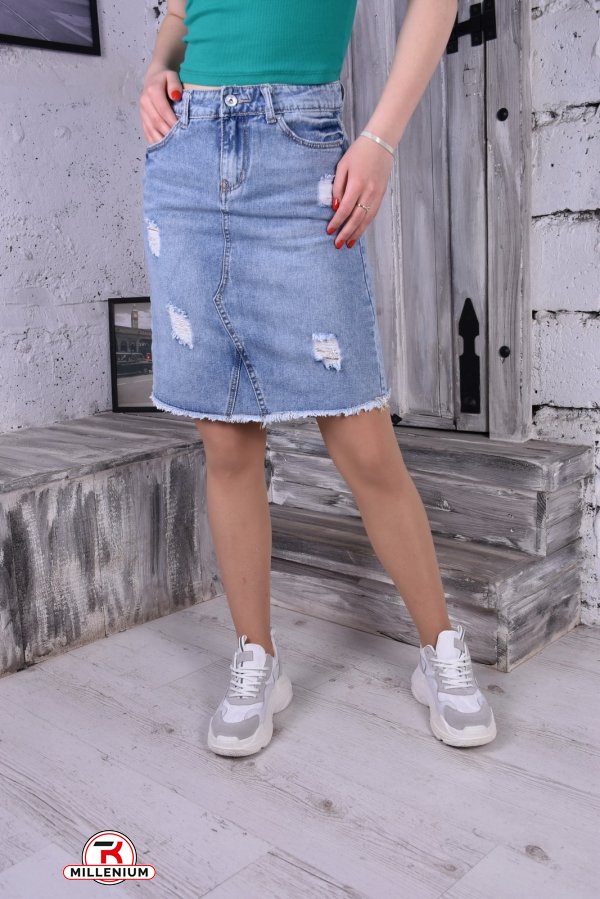 Спідниця жіноча джинсова стрейчева "NEW JEANS" Розміри в наявності : 25, 26, 27 арт.DN737