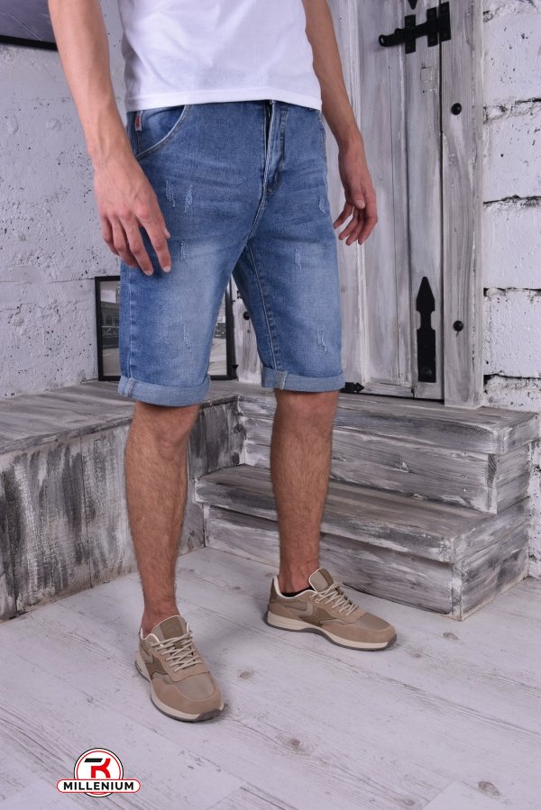 Шорти джинсові чоловічі "NewJeans" Розміри в наявності : 30, 38 арт.DX807