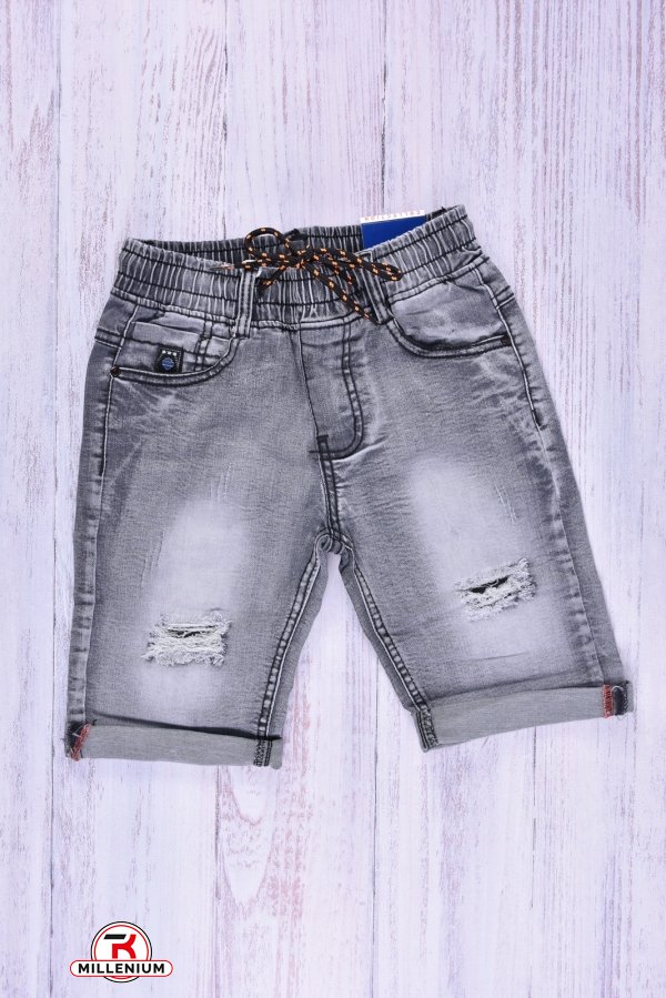 Шорты для мальчика джинсовые стрейчевые Рост в наличии : 110, 116, 122, 128, 134 арт.H-2641
