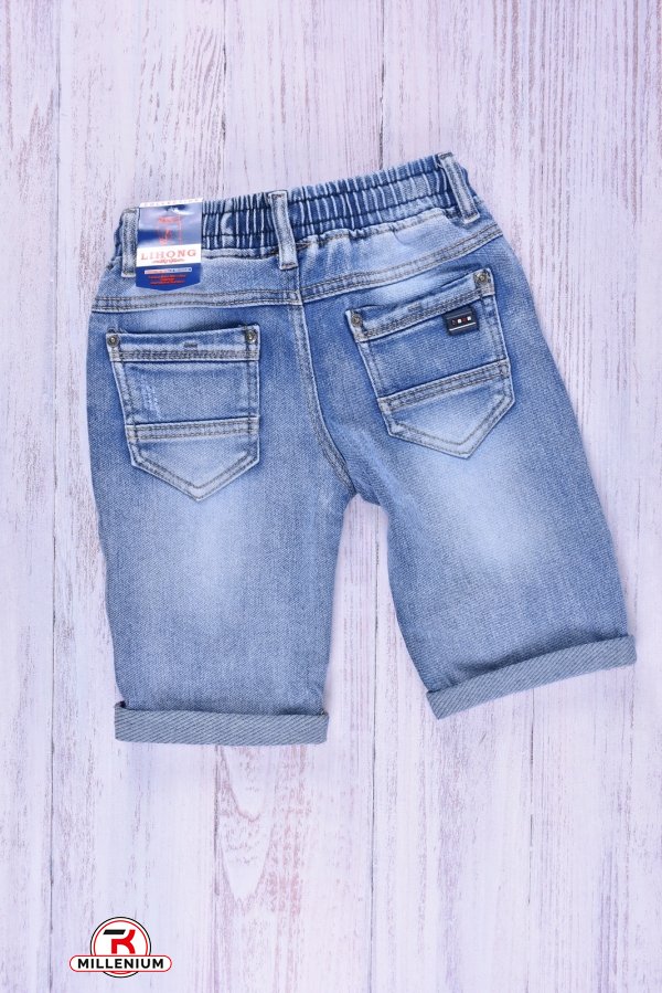Шорты для мальчика джинсовые стрейчевые Рост в наличии : 110, 116, 122, 128, 134, 140 арт.H-2636