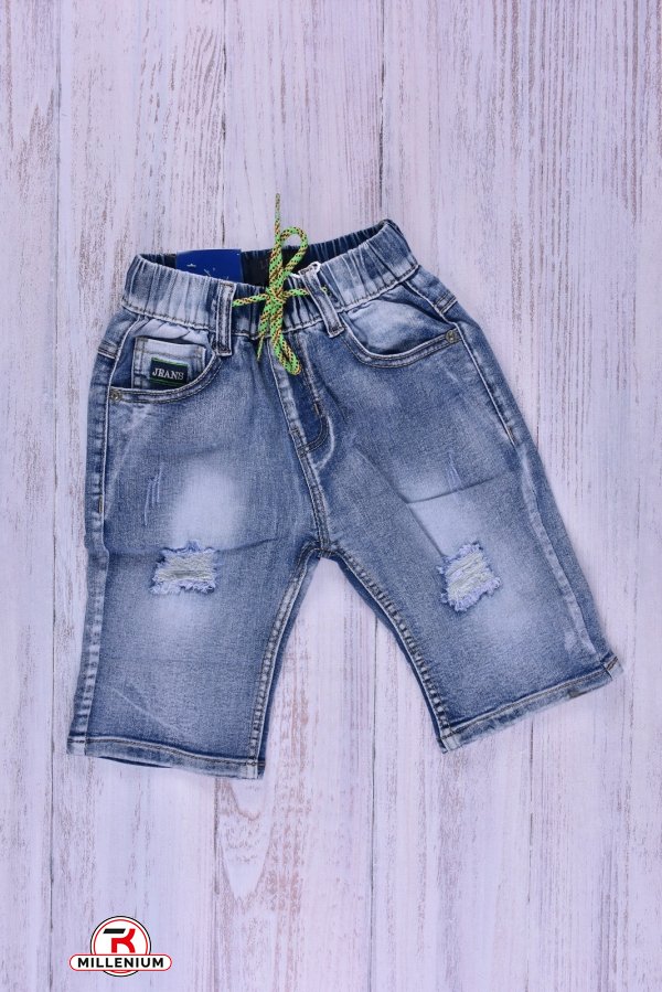 Шорты для мальчика джинсовые стрейчевые Рост в наличии : 98, 104, 110, 116, 122, 128 арт.H-2673