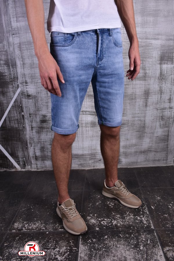 Шорти чоловічі джинсові стрейчові "PAGALEE" Розміри в наявності : 31, 32, 34, 36, 38 арт.P6277D