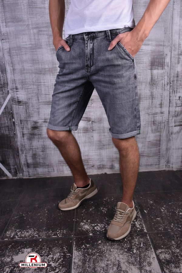 Шорти чоловічі джинсові стрейчові "PAGALEE" Розміри в наявності : 30, 31, 32, 33, 34 арт.P6265D