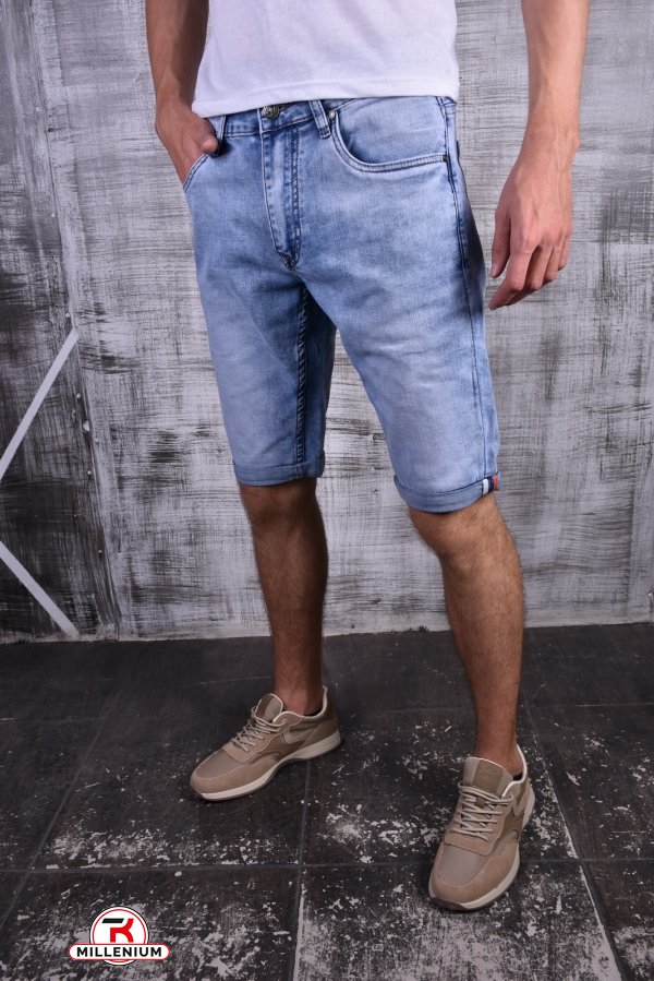 Шорти чоловічі джинсові стрейчові "PAGALEE" Розміри в наявності : 32, 34, 38, 40, 42 арт.P6745D