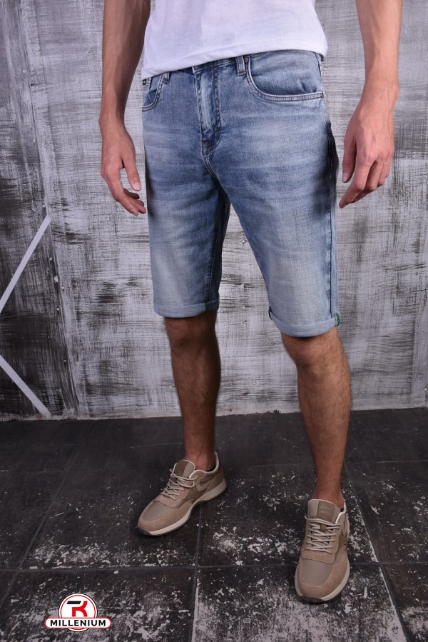 Шорти чоловічі джинсові стрейчові "PAGALEE" Розмір в наявності : 30 арт.P6274D