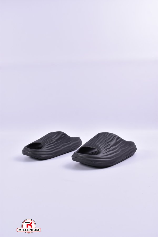 Шлёпанцы мужские (цв.черный) материал EVA Размеры в наличии : 40, 42, 44 арт.L-5387