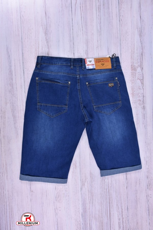 Шорты мужские джинсовые стрейчевые"GGRACES" Размеры в наличии : 37, 39, 40, 42 арт.D8084D