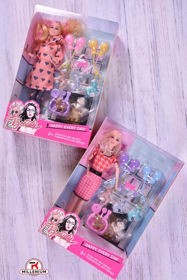 Кукла "типа Барби" с аксессуарами и животными арт.HY08G