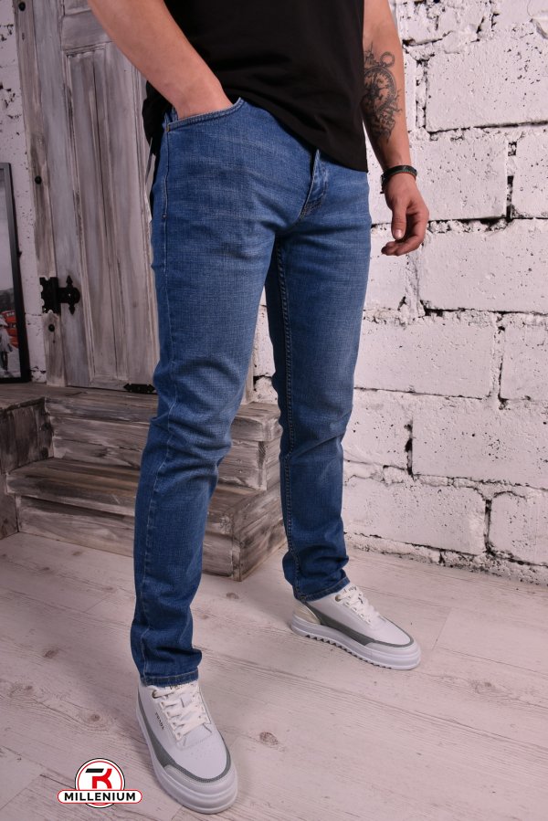 Джинсы мужские стрейчевые (color 2) "DENIM" (model slim-fit) Размеры в наличии : 30, 31 арт.2008