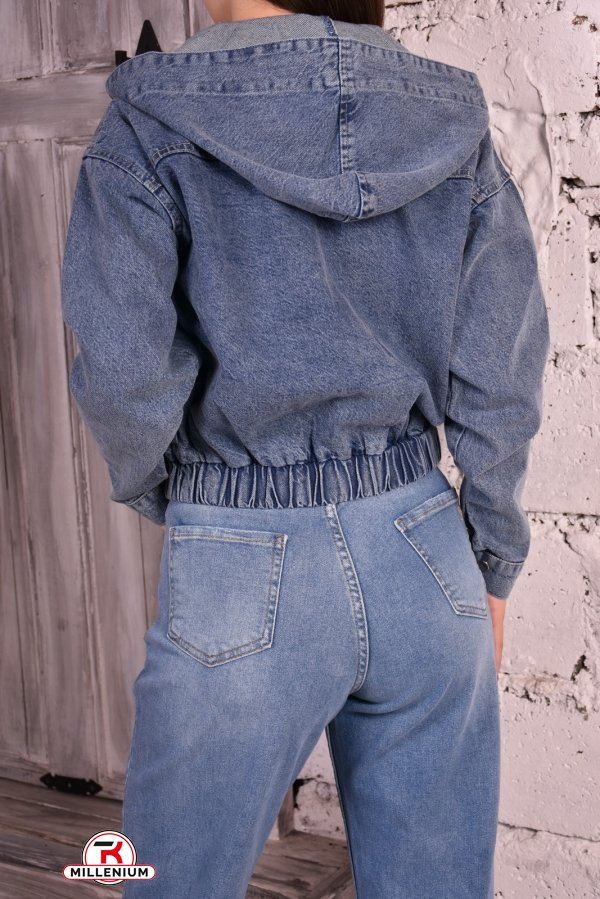 Пиджак джинсовый женский OVERSIZE Размер в наличии : 42 арт.5042-R