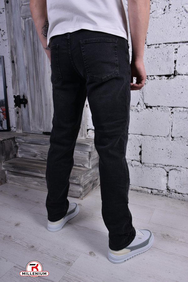 Джинсы мужские стрейчевые (6265) модель SLIM FIT "Blackzi" Размеры в наличии : 30, 31, 33, 38 арт.5649