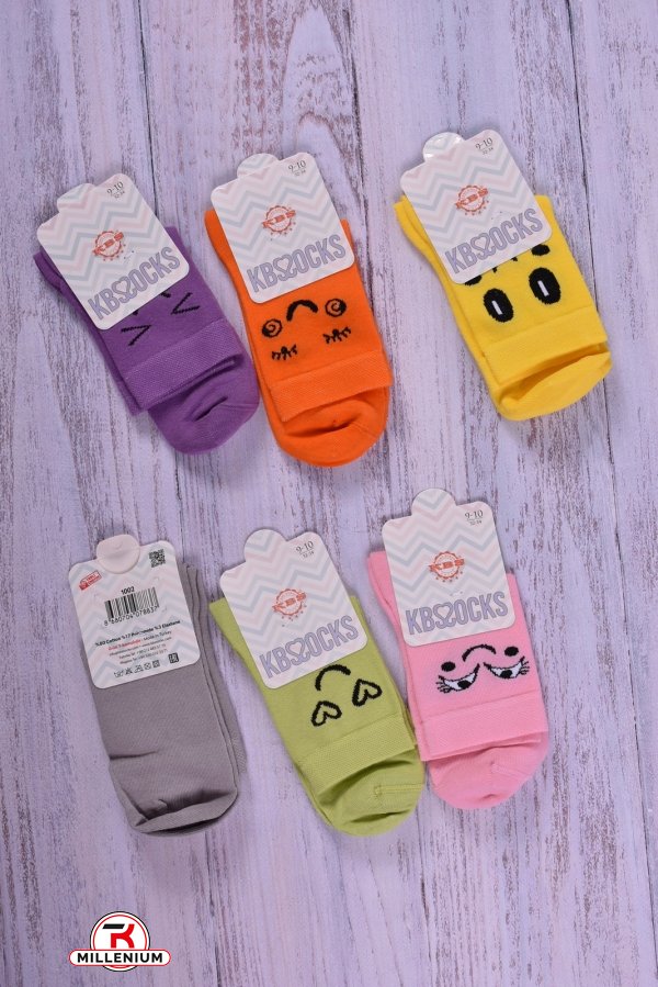 Шкарпетки для дівчинки антибактеріальні всесезонні KBS (9) р.32-34 арт.3-10731
