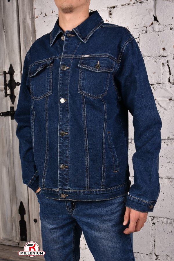 Піджак чоловічий джинсовий Розмір в наявності : 48 арт.W203-2