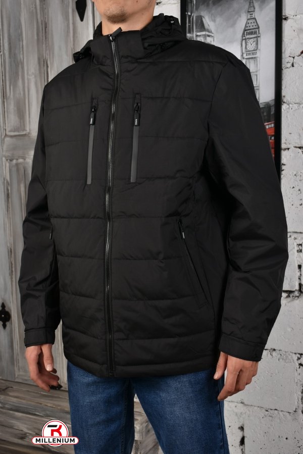 Куртка чоловіча (col.1) з плащової тканини демісезонна "PANDA" Розміри в наявності : 44, 46, 50, 52 арт.L62306