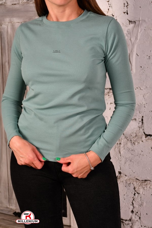 Жіноча футболка довгий рукав розміри 42-44 "MIKA" арт.1016
