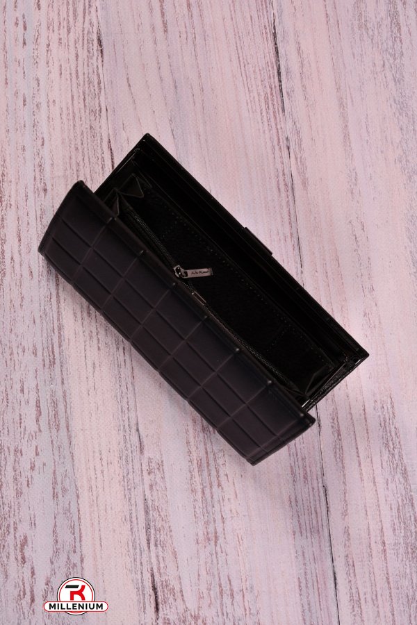 Гаманець жіночий шкіряний (color.black) розмір 20.5/11 см. Alfa Ricco арт.AR1066NC