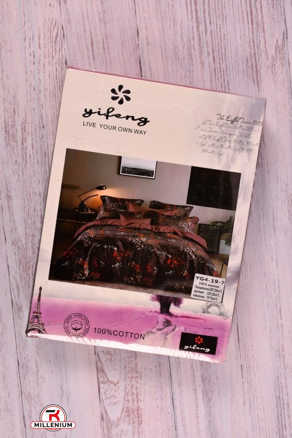 Комплект постельного белья Yifeng( размер 200/220см,наволочки 70/70см-2 шт) арт.YG4-19-7