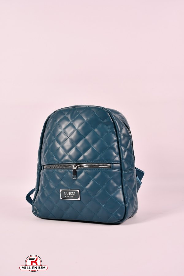 Жіночий рюкзак (цв. сіро-блакитний) розмір 26/25/12см арт.1622-1