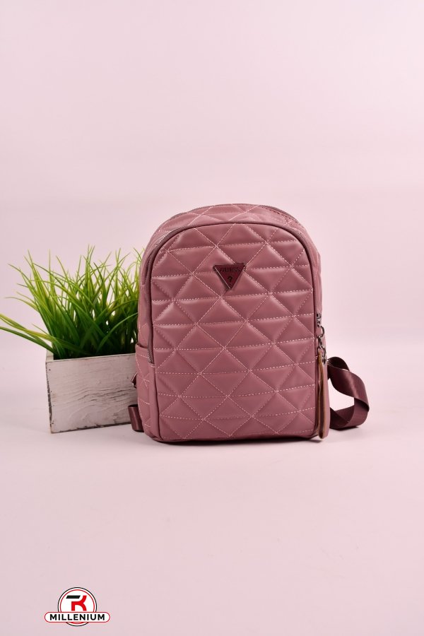 Жіночий рюкзак (цв. рожевий) розмір 22/28/11см арт.W35