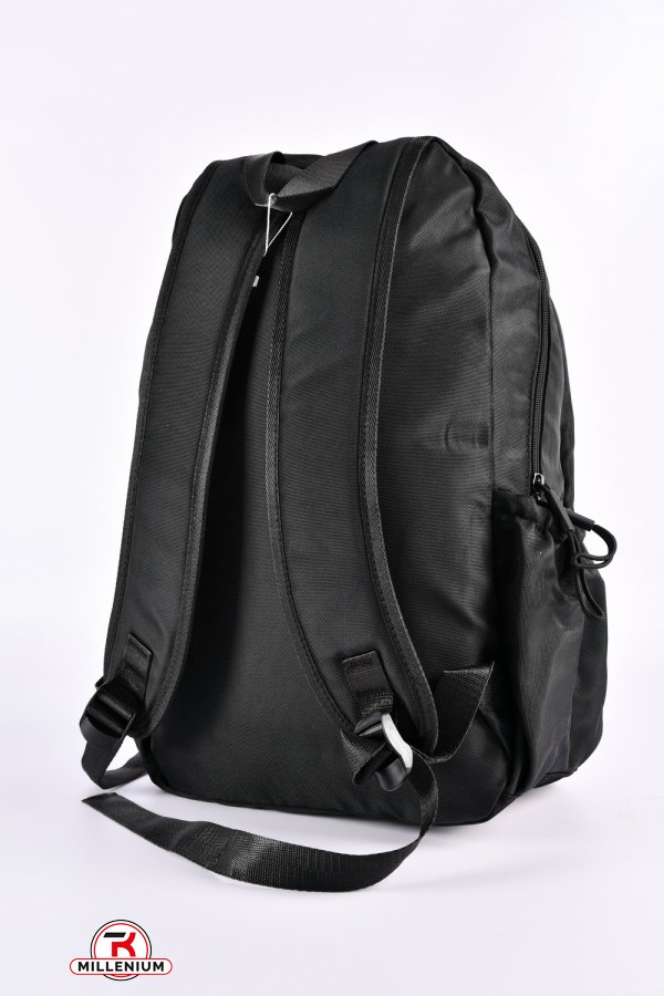 Рюкзак тканинний (кол. чорний) розмір 42/31/16см. арт.8627