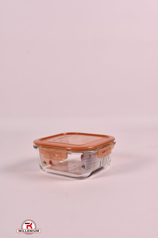 Харчовий контейнер скляний із пластиковою кришкою 800мл "Vitora" арт.VT-7580