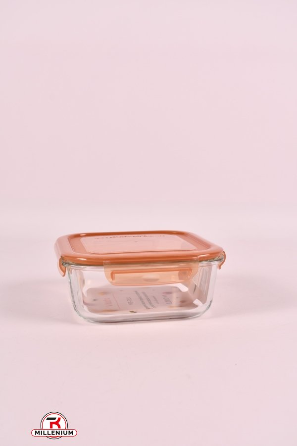 Пищевой контейнер стеклянный с пластиковой кришкой 1100мл "Vitora" арт.VT-7511