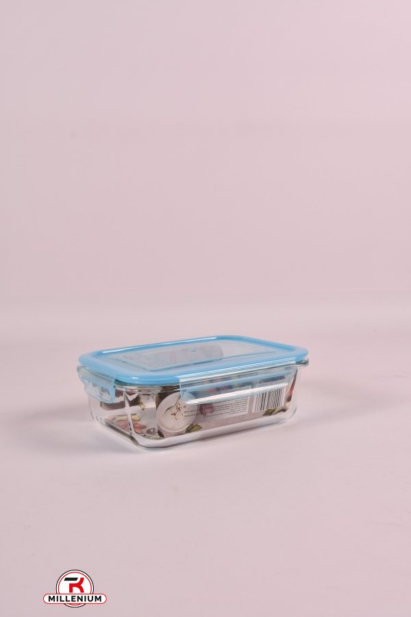 Харчовий контейнер скляний із пластиковою кришкою 1040мл "Vitora" арт.VT-7610