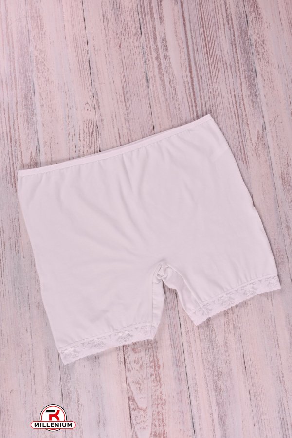 Панталоны женские трикотажные (цв.белый) "Miss Victoria" (M/L) размер 48-50 арт.53172