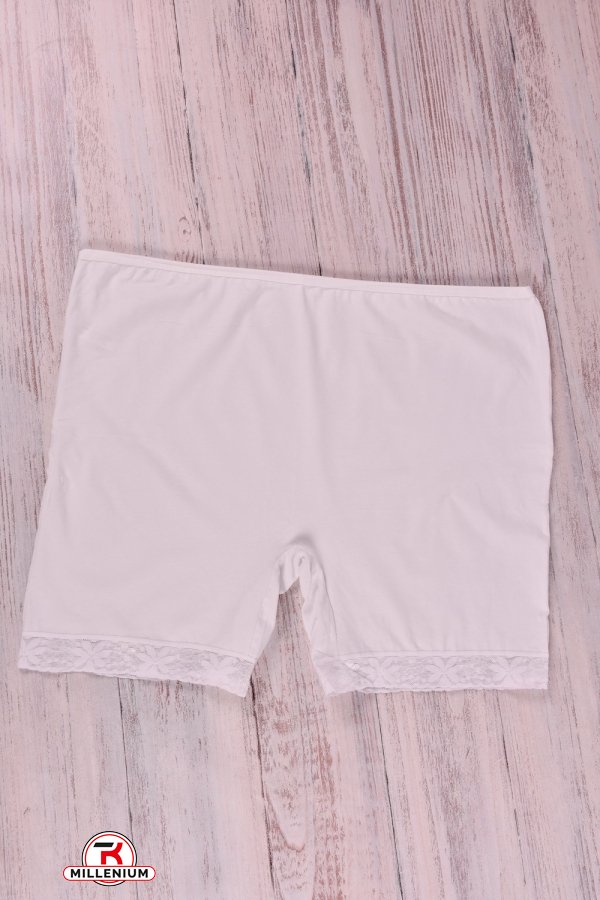 Панталоны женские трикотажные (цв.белый) "Miss Victoria" (XL/2XL) размер 50-52 арт.53172