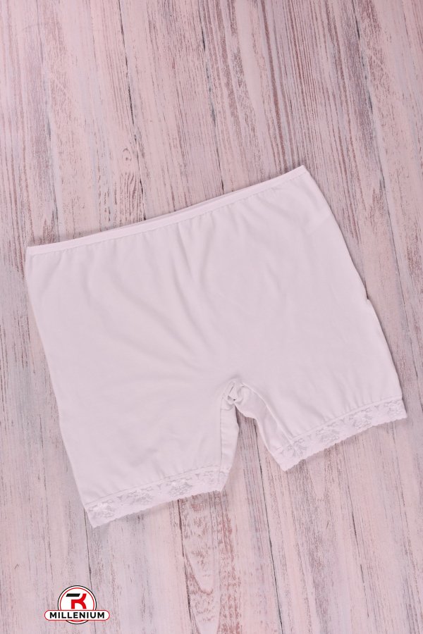 Панталони жіночі трикотажні (кол. білий) "Miss Victoria" (3XL/4XL) розмір 52-54 арт.53172