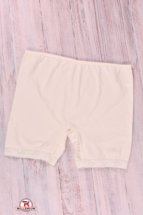 Панталони жіночі трикотажні (кол. молочний) "Miss Victoria" (3XL/4XL) розмір 52-54 арт.53172