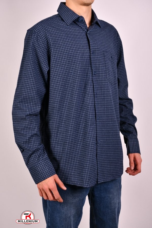 Рубашка мужская "OVENTO" байковая Размер ворота в наличии : 39, 40, 41, 43, 44, 45 арт.SDK8167