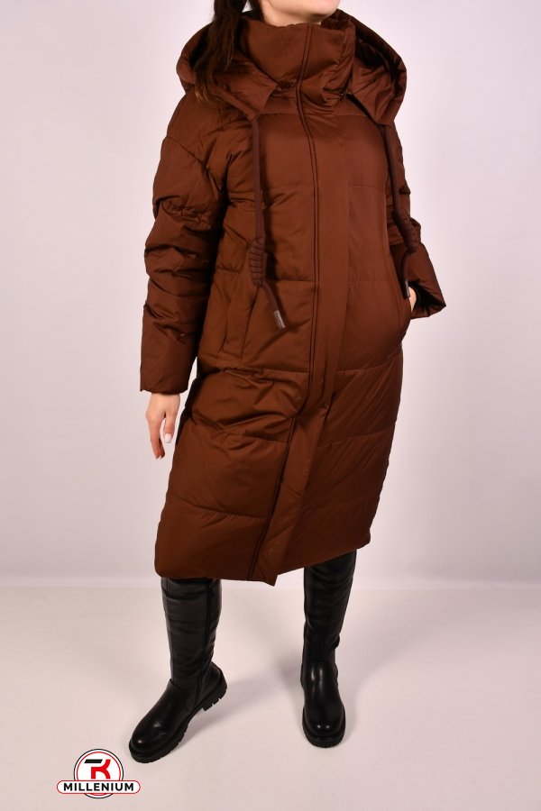Жіноче пальто зимове color.247 (наповнювач біо-пух) "Quiet Poem" Розміри в наявності : 48, 50, 52 арт.AY-3033