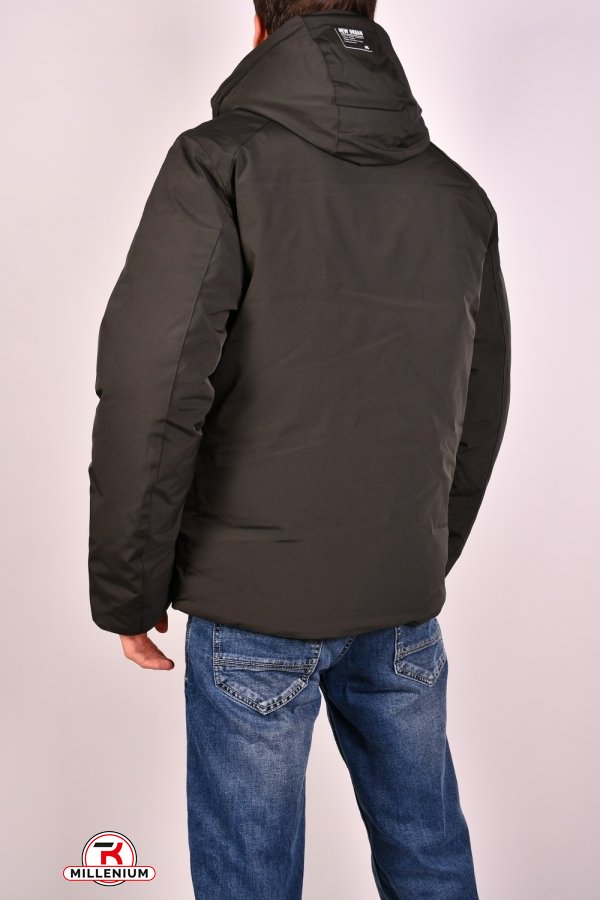 Куртка мужская зимняя цв.хаки (наполнитель 100% полиэстер) "REMAIN" Размеры в наличии : 46, 52 арт.3080