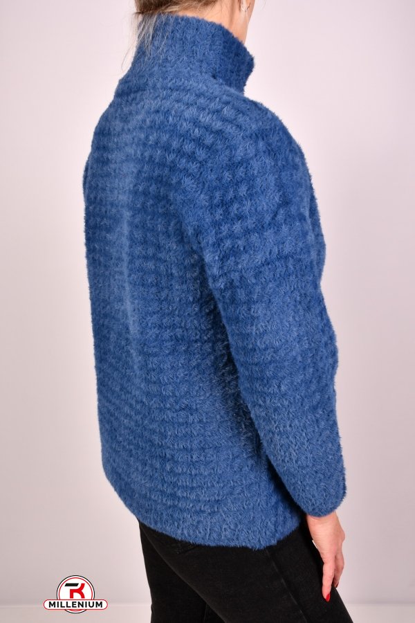 Жіноча кофта (кол. синій) тканина альпака розмір 48-50 арт.H-856