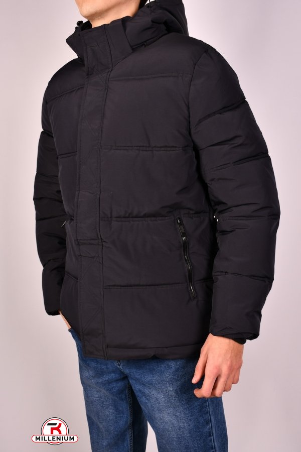 Куртка чоловіча (кол. т. синій) зимова з плащової тканини "NANA" Розміри в наявності : 46, 48, 50, 54 арт.Y-935