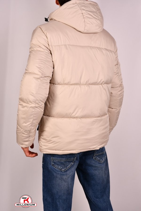 Куртка мужская (цв.кремовый) зимняя с плащевки "NANA" Размер в наличии : 54 арт.7116