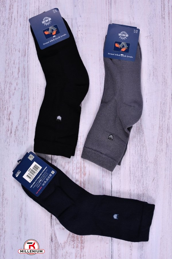 Шкарпетки для хлопчика (9-10) KBS розмір 32-34 (махрова устілка) арт.3-20200