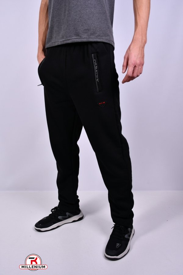 Чоловічі штани (кол. чорний) на флісі "Black Cyclone" Розміри в наявності : 46, 48, 50 арт.WK-2070H