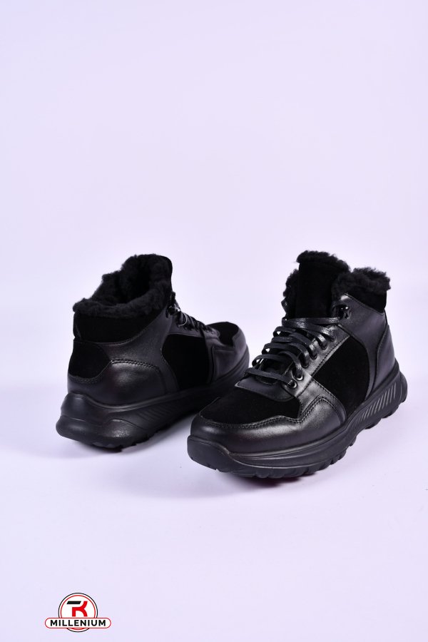 Кроссовки мужские (цв.черный) из натуральной замши "Dan Shoes" Размеры в наличии : 40, 41, 43, 44 арт.2265/2